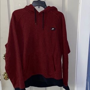 Maroon Nike Hoodie